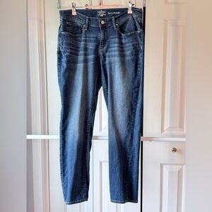 Signature by Levi Strauss Women's Dark Blue Straight Leg Jeans